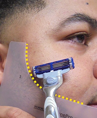 Beard & Hairline Shaper Tool for Men by GuideLine Pro for Lineups at Home Beauty and Personal Care GuideLine Pro