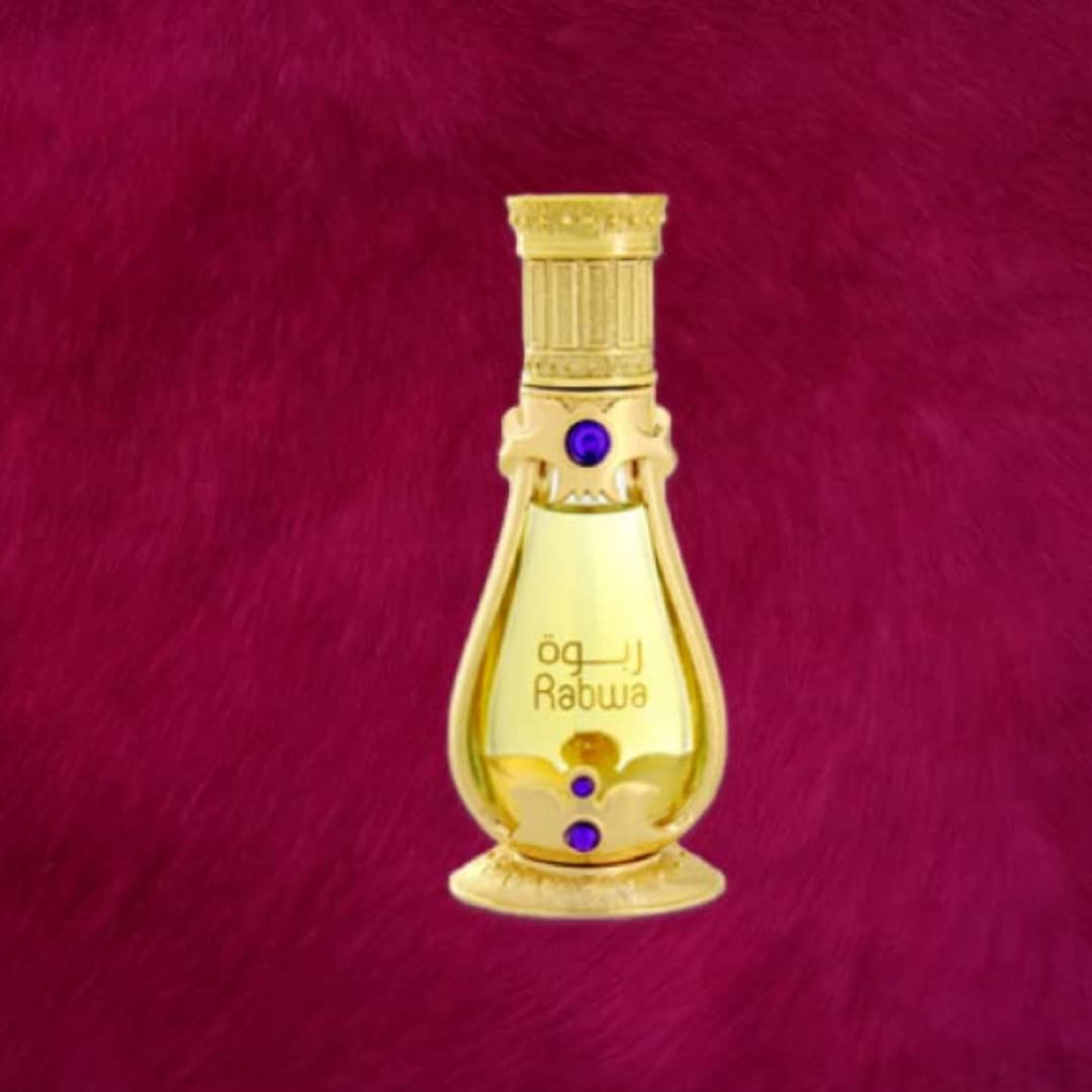 RASASI Rabwa for Men and Women Unisex 19ml(0.6 oz) | Concentrated Perfume Oil | Smooth Woody and Patchouli Notes Enhanced by Bergamot | Elegant Bottle Beauty & Personal Care RASASI