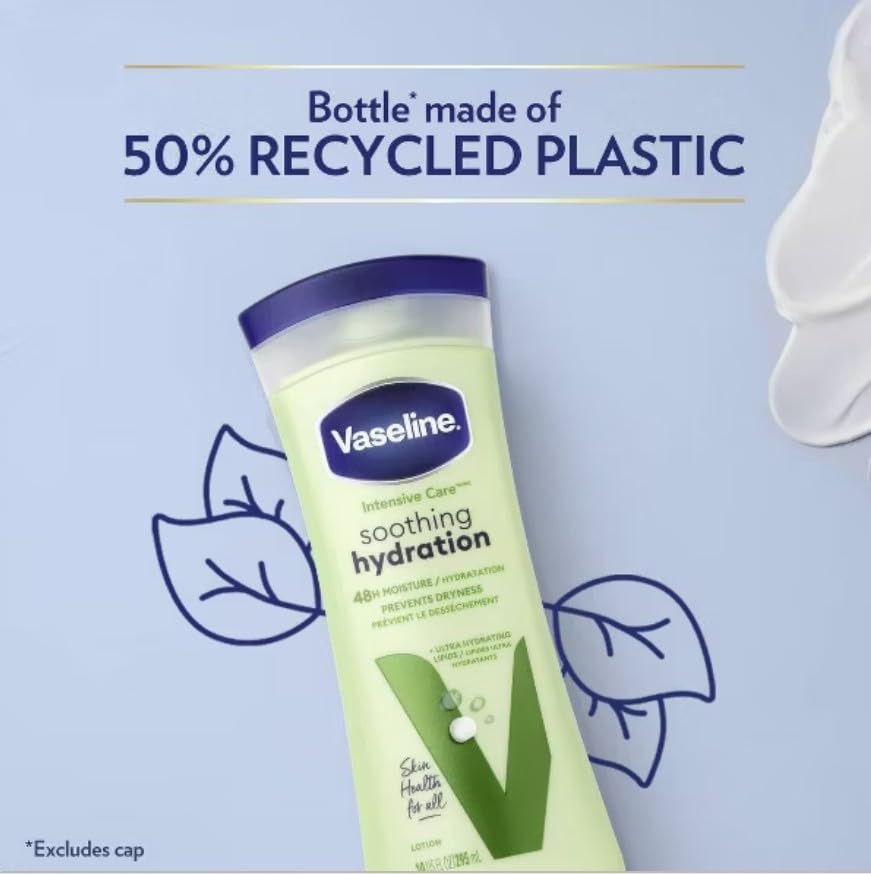 Vaseline Intensive Care Aloe Soothe Non-Greasy Lotion 10 oz (Pack of 7) Beauty & Personal Care Vaseline