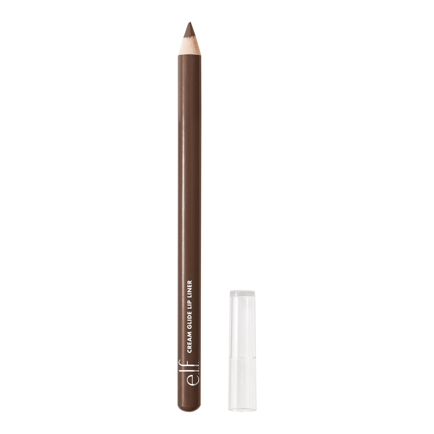 e.l.f. Cream Glide Lip Liner, Highly-Pigmented Pencil For Shaping & Sculpting Lips, Semi-Matte Finish, Vegan , Dark Cocoa Beauty & Personal Care e.l.f.