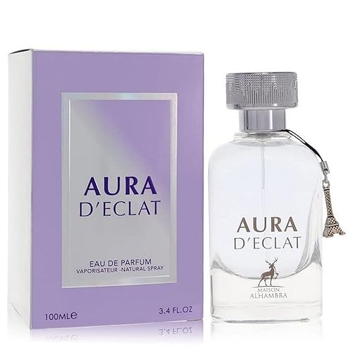 Maison Alhambra Aura D'Eclat Eau de Parfum Spray for Women, 3.4 Ounce Beauty & Personal Care Maison Alhambra