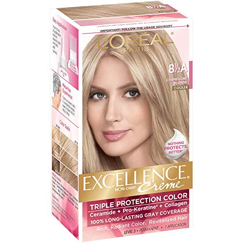 L’Oreal ParisExcellence Creme - 8-1/2A Champagne Blonde (Cooler) 1 Each (Pack of 12) Beauty & Personal Care L'Oreal Paris