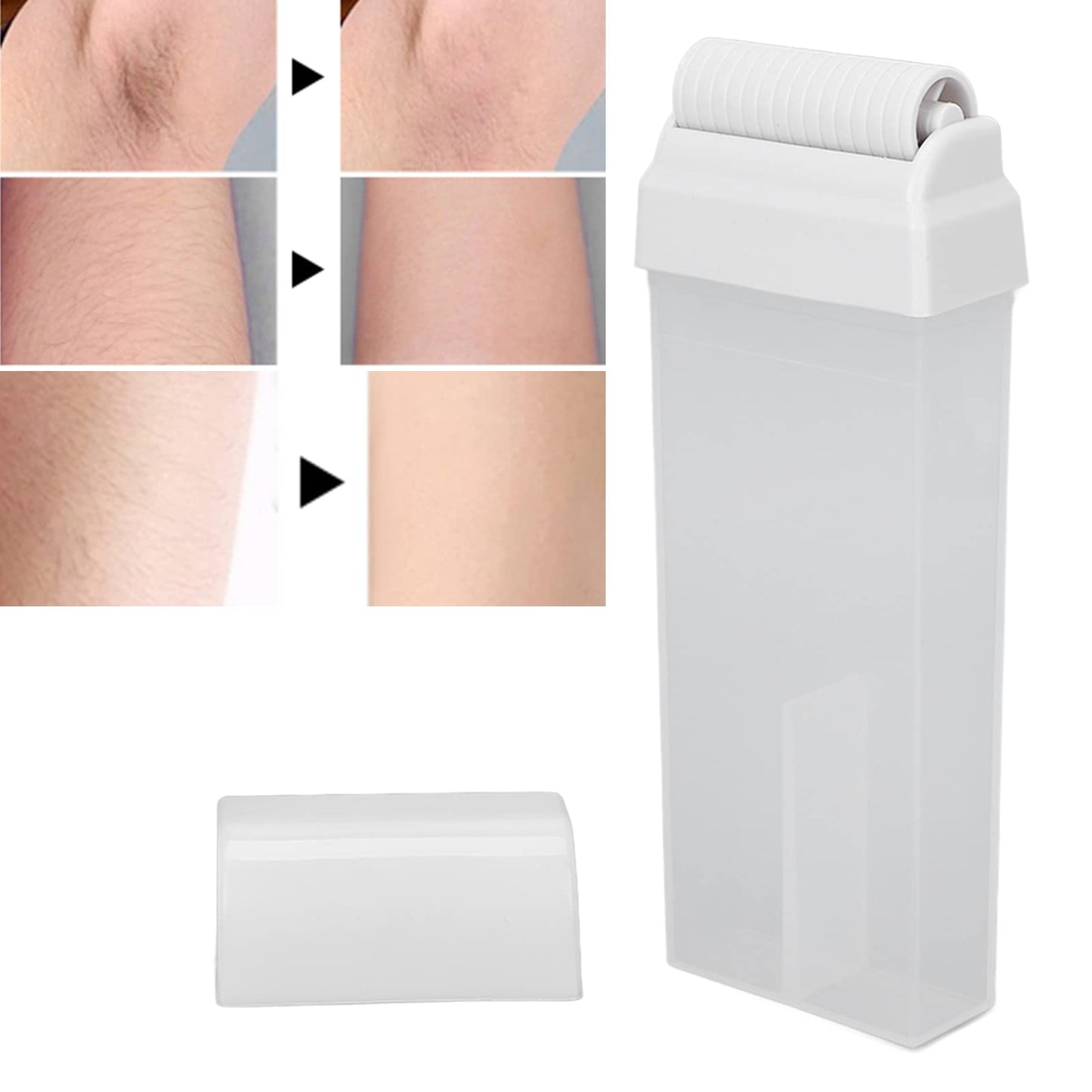 Meiyya Hair Removal Wax Bottle, Soft Wax Roller Roll On Kit, Empty Depilatory Wax Bottle Container, Portable Safe Stable for Home Use, 150g / 5.3oz Beauty and Personal Care Meiyya