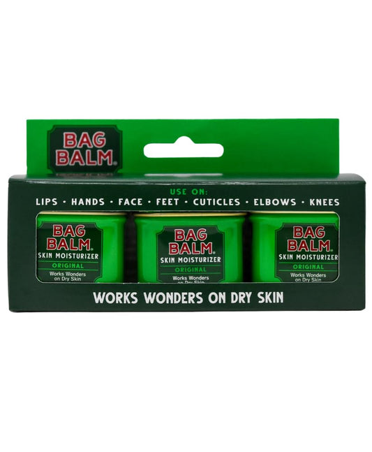 Bag Balm Skin Moisturizer Mini Tin Gift Box (Set of 3) Beauty and Personal Care Bag Balm