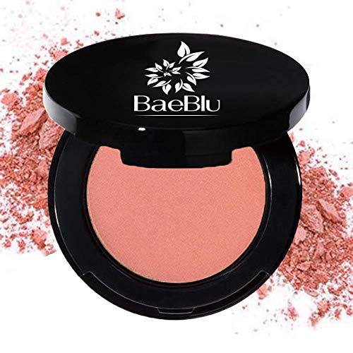 BaeBlu Organic Blush 100% Natural Pressed Mineral Powder, Made in the USA, Kinzley Beauty & Personal Care BaeBlu