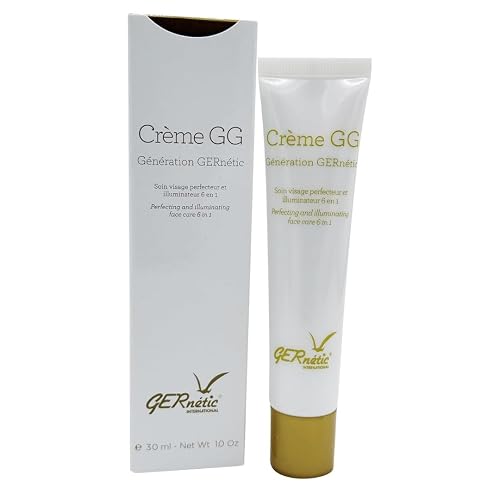 Gernetic GG Cream - 6-in-1 Perfecting Tinted Moisturizer with Peptides, Restorative Formula, UV Protection, 30ml/1oz Beauty & Personal Care Gernetic International