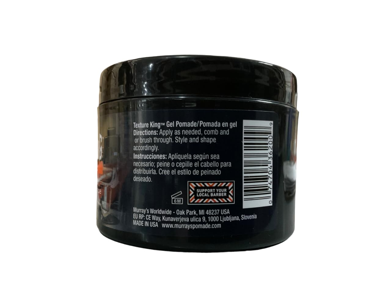 Murrays Texture King Gel Pomade (6 oz) Beauty & Personal Care Murray's