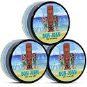 Don Juan Tiki Pomade | Water Based | High Hold | Medium Shine | Natural Plant Extracts and Ocean Minerals | Mai Tai Tropical Scent, 4oz Pack of 3 Beauty & Personal Care Don Juan