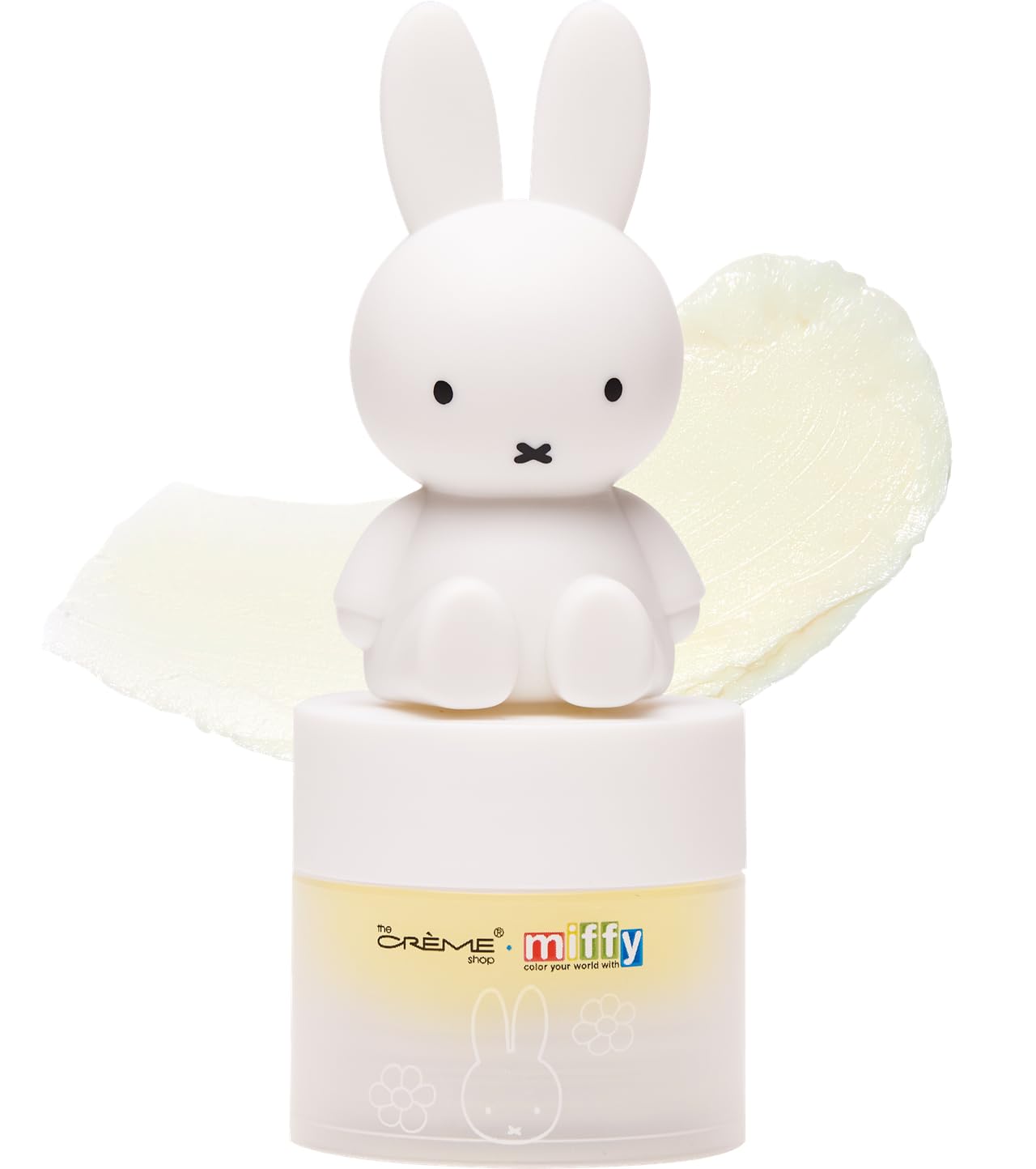 The Crème Shop Miffy Tinted Lip Balm with adorable Miffy cap, with Hyaluronic Acid and Murumuru to moisturize, soften and visibly improve chapped or Beauty and Personal Care The Crème Shop