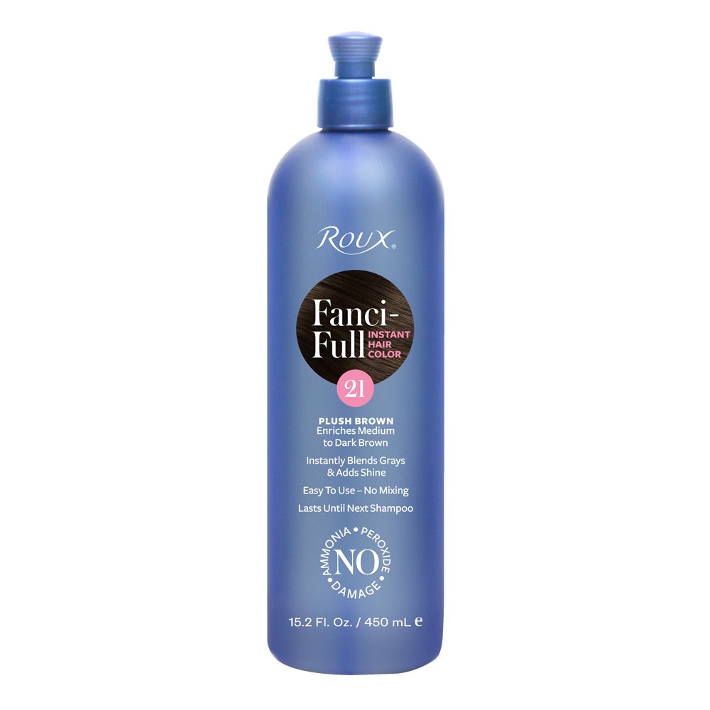 Roux Fanci-Full Instant Hair Color, #21 Plush Brown, 15.2 Fl Oz Beauty & Personal Care Roux