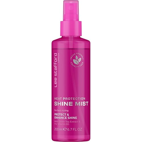 Lee Stafford Heat Protectant Hair Spray | Styling Collection - Best Thermal Defense Shine Mist for Daily Use, Frizz Control with Protection, Flat Iron Beauty & Personal Care Lee Stafford
