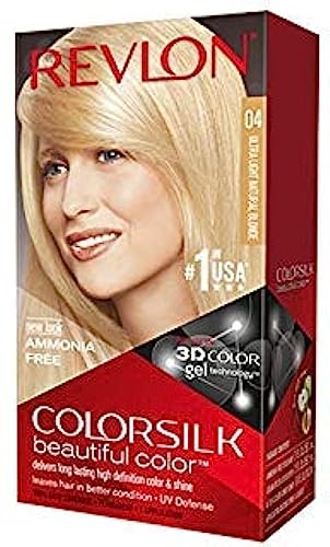 Revlon ColorSilk Beautiful Permanent Color, [04] Ultra Light Natural Blonde 1 ea Beauty & Personal Care REVLON