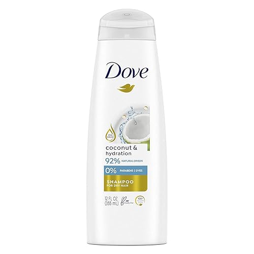 Dove Nutritive Solutions Coconut & Hydration Shampoo, 12 fl oz (Pack of 2) Beauty & Personal Care Dove