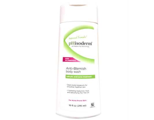 pHisoderm Anti-Blemish Body Wash 10 oz (Pack of 12)