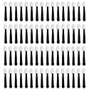 100Pcs Black White Small Eyeshadow Applicators Eye Shadow Sponge Applicator Sticks Eye Makeup Applicators Sponge Tip Make up Applicators Eyeshadow Beauty & Personal Care Myuiao