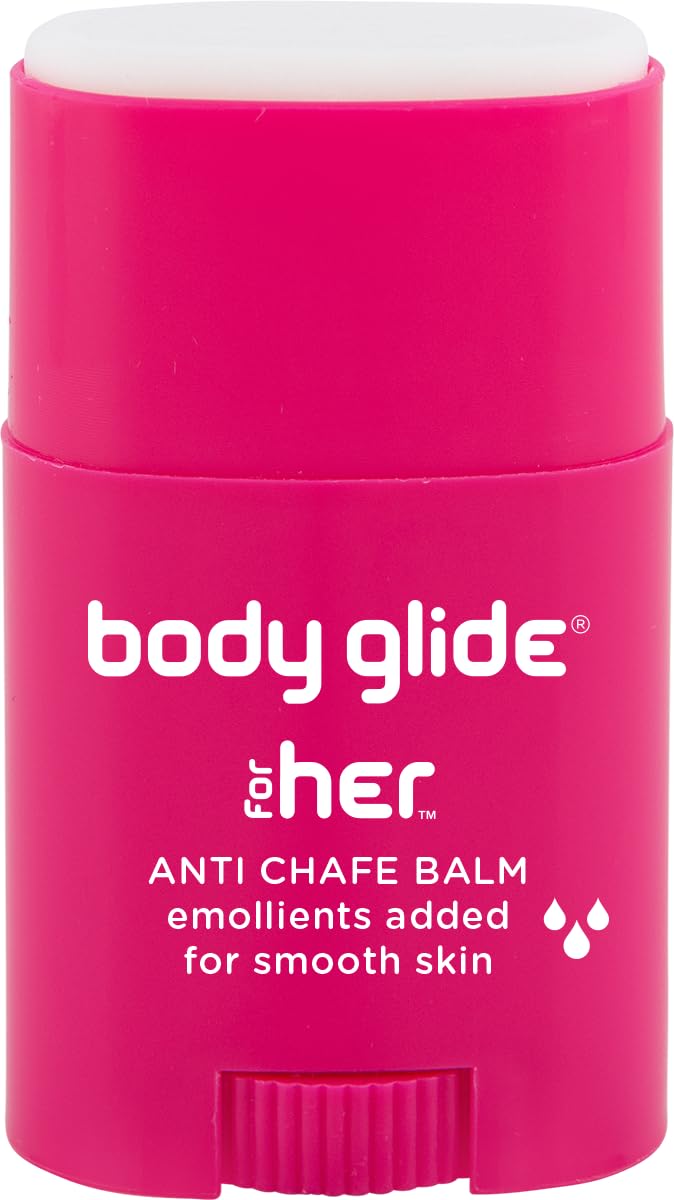 Body Glide For Her Anti Chafe Balm | Chafing stick with added emollients | Great for dry, sensitive skin and/or sensitive areas | Use on chest, bra Beauty & Personal Care BodyGlide