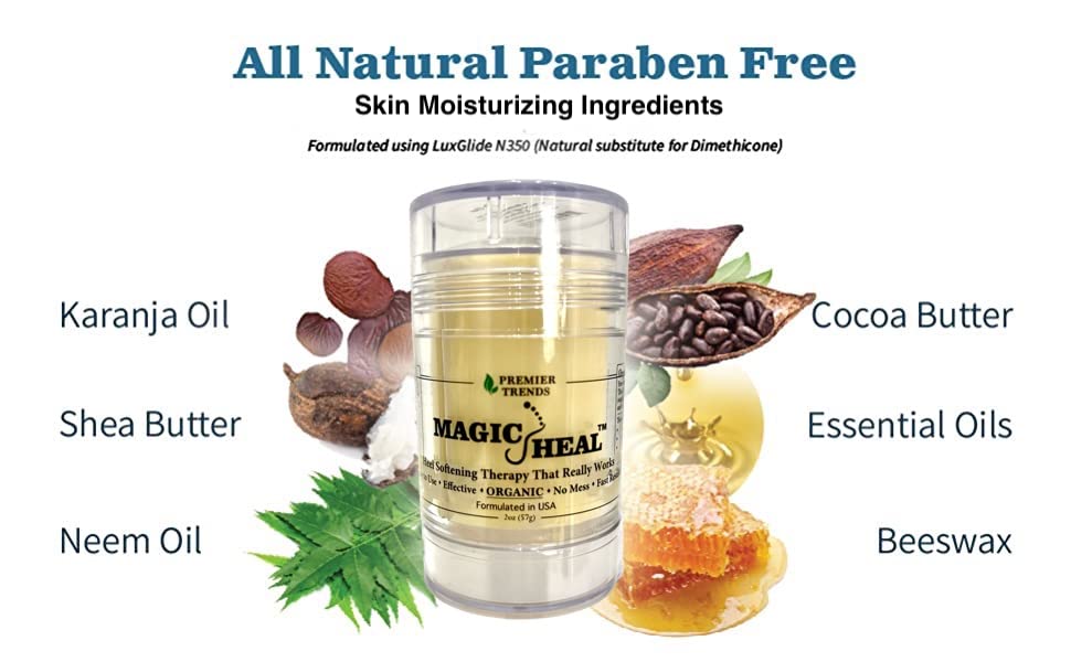 MagicHeal Heel Therapy That Really Works Cracked heels vanish like magic Beauty & Personal Care MAGIC HEAL