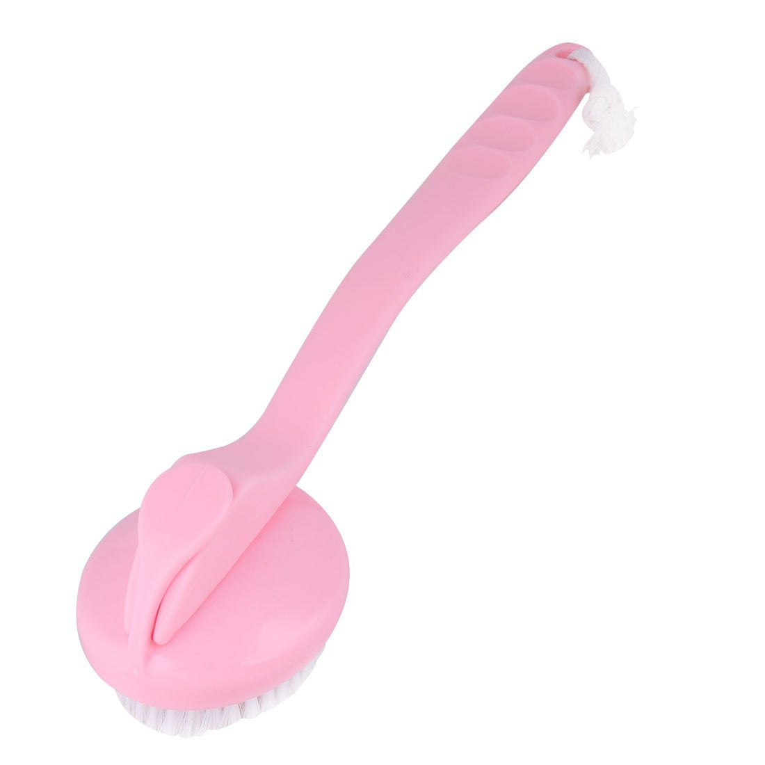 Ruilogod Plastic Household Bathroom Handle Skin Smoothing Face Body Brush Pink White (id: a43 5c3 cb6 9a8 7f1 Beauty and Personal Care Ruilogod