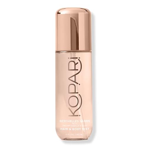 Kopari Hair & Body Mist Seychelles Sands, Long-Lasting Creamy Vanilla & Musk Scent, Seductive Warm Fragrance, Toasted Vanilla, 4 oz Beauty & Personal Care Kopari