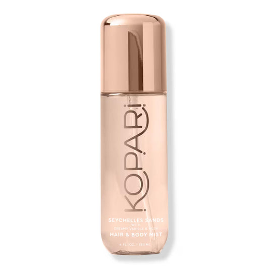 Kopari Hair & Body Mist Seychelles Sands, Long-Lasting Creamy Vanilla & Musk Scent, Seductive Warm Fragrance, Toasted Vanilla, 4 oz Beauty & Personal Care Kopari