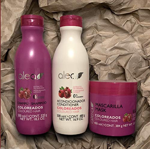 Alea Coloured Hair with Pomegranate Extract Shampoo + conditioner + Mask "Set" Beauty & Personal Care Alea Cosmetics