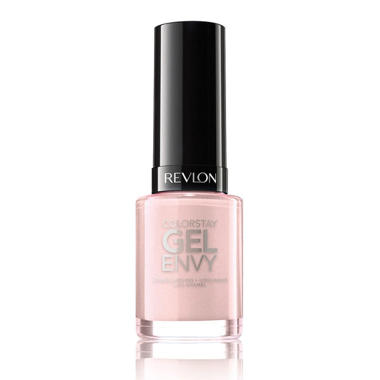 Revlon ColorStay Gel Envy Longwear Nail Polish, with Built-in Base Coat & Glossy Shine Finish, in Pink, 030 Beginner's Luck, 0.4 oz Beauty & Personal Care REVLON