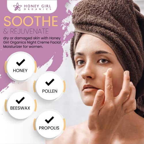 Honey Girl Organics Night Creme, 1.75 Fluid Ounce Beauty & Personal Care Honey Girl Organics
