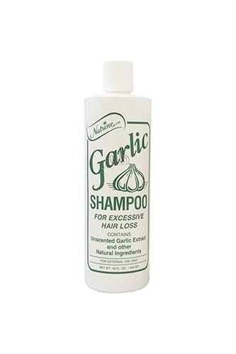 Nutrine Garlic Shampoo Unscented 16 Ounce (473ml) (Pack of 6) Beauty & Personal Care Nutrine