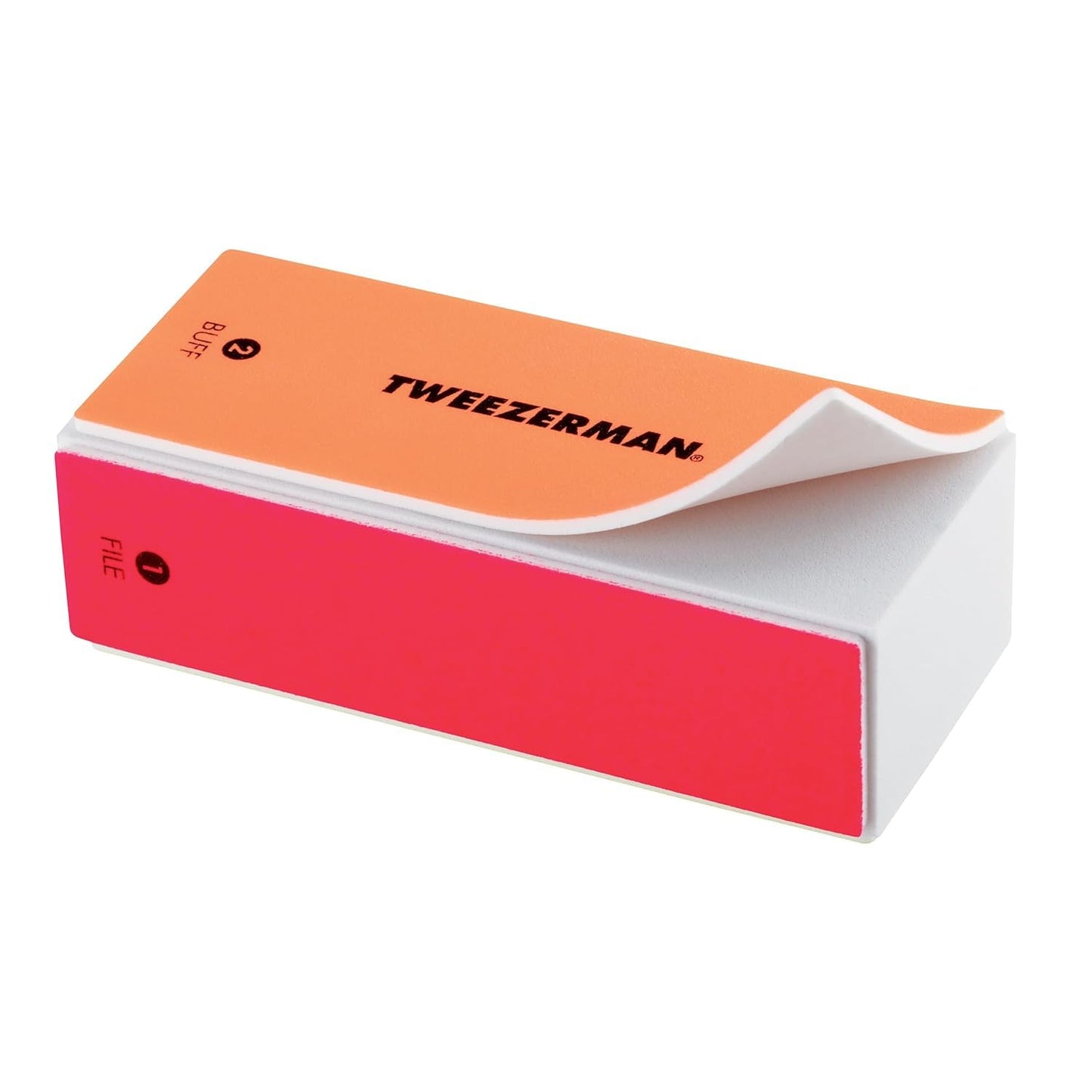 Tweezerman Neon 4-in- File, Smooth & Shine Block Beauty & Personal Care Tweezerman