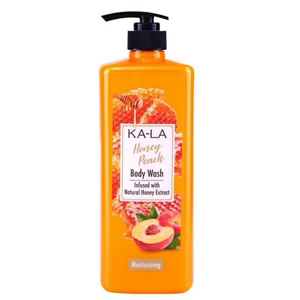 KA-LA Honey Peach Body Wash 1000 ML. Beauty & Personal Care KA-LA Nature Nine