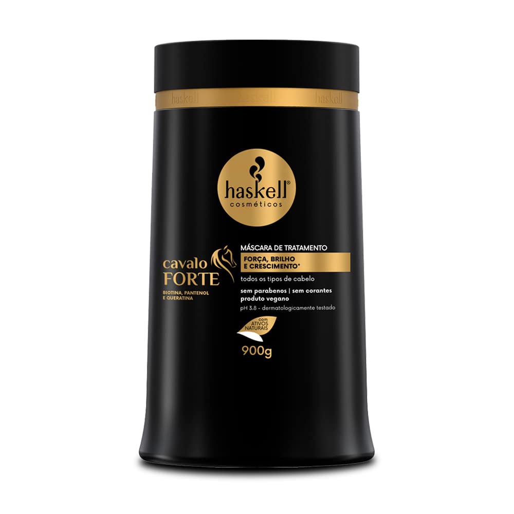 Haskell Kit Cavalo Forte Shampoo + Conditioner + Mask + Leave-in + Serum Beauty & Personal Care Haskell
