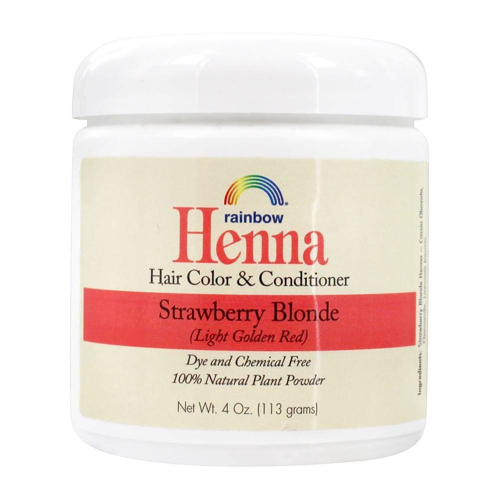 Rainbow Research Henna Hair Color and Conditioner Persian Strawberry, 4 Ounce Beauty & Personal Care Rainbow Research