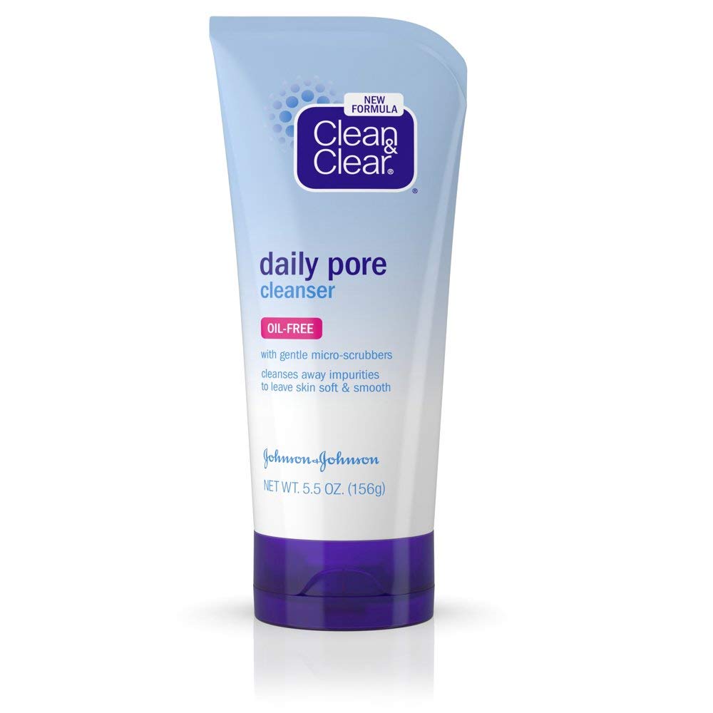 CLEAN & CLEAR Daily Pore Cleanser Oil-Free 5.50 oz (Pack of 5) Beauty & Personal Care Clean & Clear