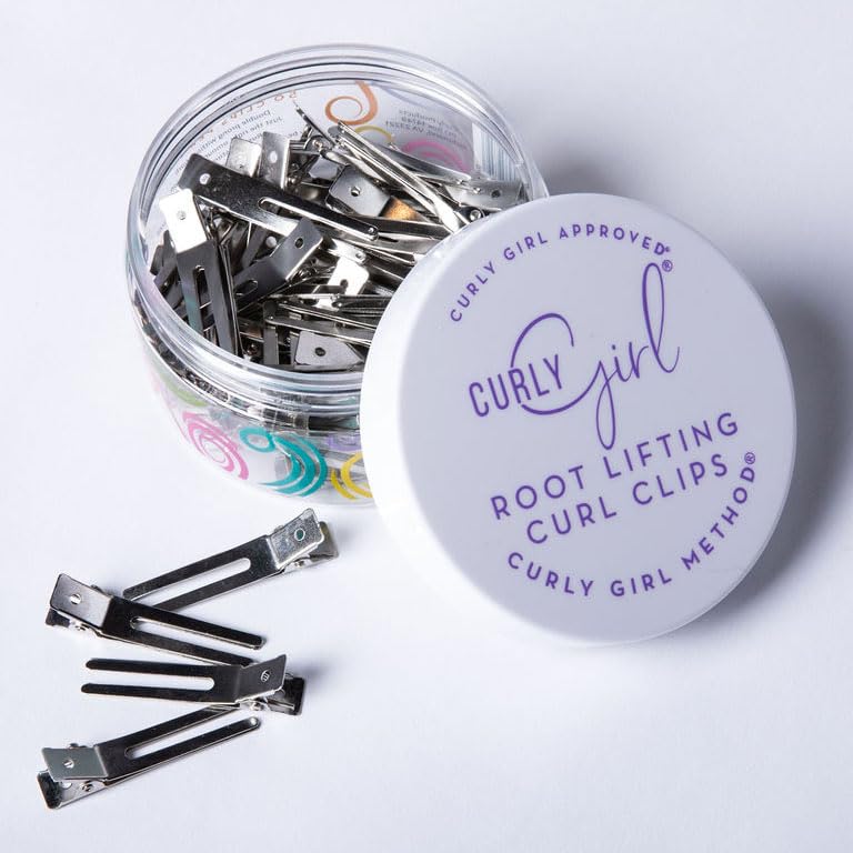 Curly Girl® 50 Double Prong, Root Lifting Hair Clips for Adding Volume to Curly Hair Beauty & Personal Care Curly Girl