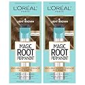L'Oreal Paris Magic Root Permanent Hair Color Kit, 100% Gray Hair Coverage In Just 10 Minutes, Precision Brush Applicator for Seamless Application, 6 Beauty & Personal Care L'Oreal Paris
