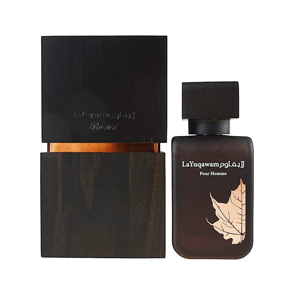La Yuqawam Pour Homme Eau de Parfum Spray for Men, 2.5 Ounce / 75 ml Beauty & Personal Care RASASI