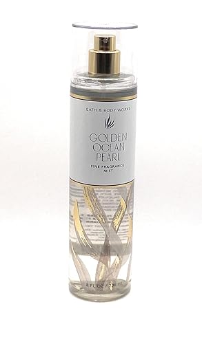 Bath & Body Works Golden Ocean Pearl Fine Fragrance Mist 8 Fluid Ounce Beauty & Personal Care Bath & Body Works