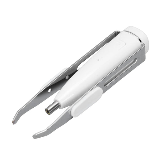 Sunisfa 10X Magnification Eyebrow Camera Tweezers with LED Light, ABS + 301 Stainless Steel, for Hair Removal, Portable Plucking Tweezer with 10X Beauty and Personal Care Sunisfa
