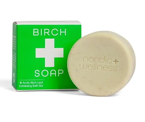 Kalastyle Nordic+Wellness Hemp Soap | Artic Birch Leaf Exfoliating Bath Bar | 4 ounce bar Beauty & Personal Care Kalastyle
