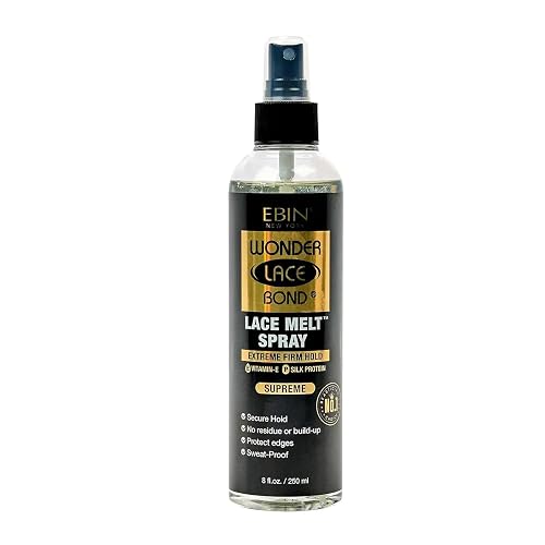 EBIN NEW YORK Wonder Bond Melting Spray 8oz/ 250ml - Extreme Firm Hold (Supreme) | No Reside, Long Lasting Formula with Protecting Edges, Gives Beauty & Personal Care EBIN NEW YORK