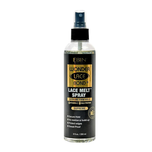 EBIN NEW YORK Wonder Bond Melting Spray 8oz/ 250ml - Extreme Firm Hold (Supreme) | No Reside, Long Lasting Formula with Protecting Edges, Gives Beauty & Personal Care EBIN NEW YORK