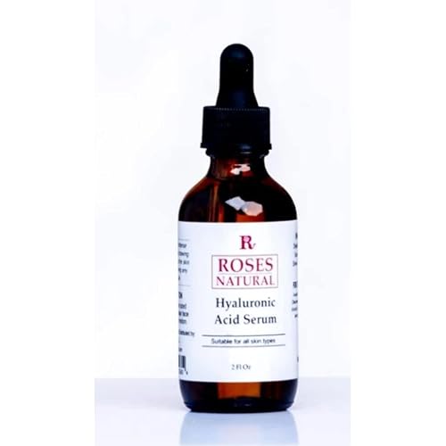 Hyaluronic Acid Serum Unscented 1oz Beauty & Personal Care Roses Natural