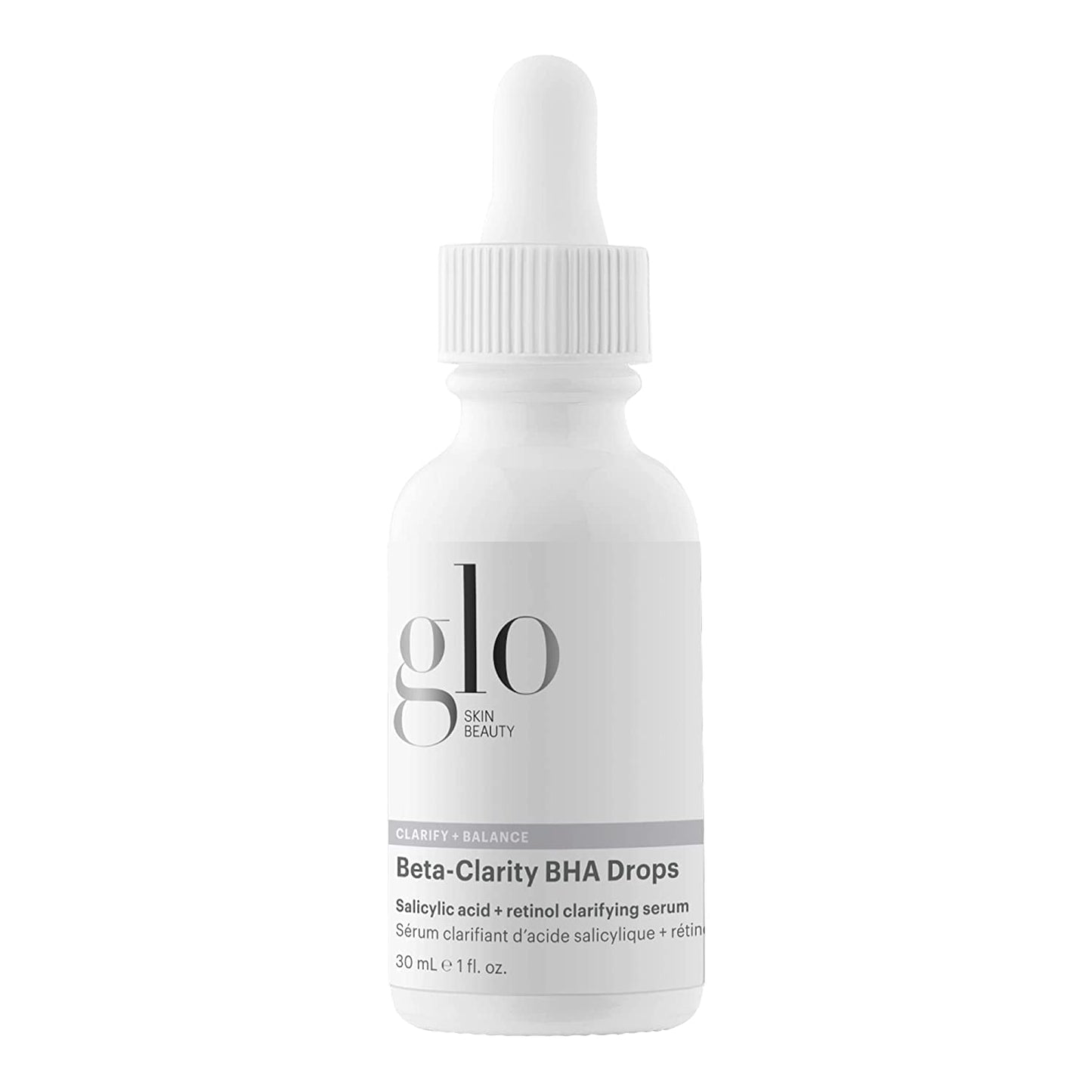 Glo Skin Beauty Beta-Clarity BHA Drops - Salicylic Acid + Retinol Clarifying Serum, Helps Refine & Rebalance for a Clearer, Brighter Complexion (1 Fl Beauty & Personal Care Glo Skin Beauty