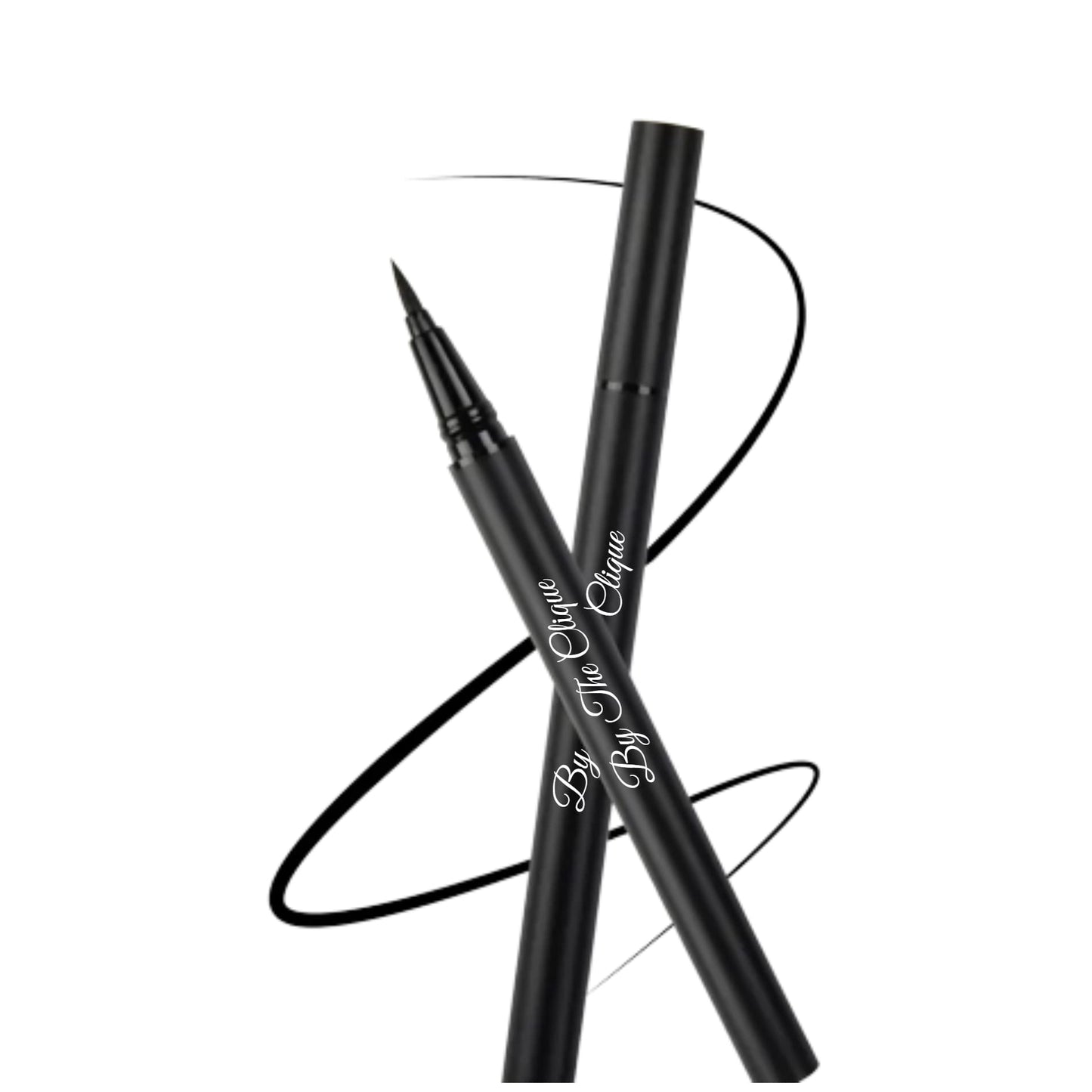 By The Clique Premium Waterproof Black Liquid Eyeliner | Smudge Proof - All Day Stay | Vegan, Gluten Free and Cruelty Free Beauty & Personal Care By The Clique