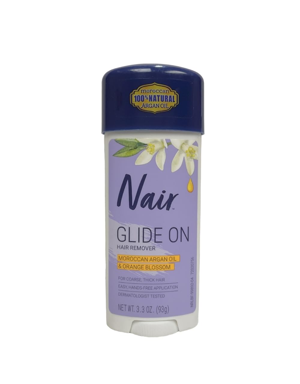 Nair Hair Remover Glides Away Nourish With Argan Oil 3.3 Ounce (97ml) (2 Pack) Beauty & Personal Care Nair