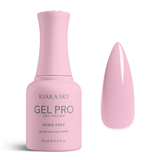 KIARA SKY Gel Pro HEMA-Free Gel Nail Polish | Full Coverage, 28+ Day Wear, Self-Leveling, UV/LED Soak-Off, 0.5 fl oz | Smoothie Bar #034
