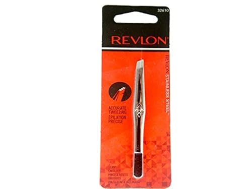 Revlon Stainless Steel Accurate Tweezing 1 ea () by Revlon Beauty & Personal Care REVLON