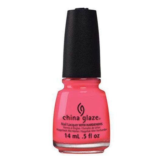 China Glaze Electric Nights Lacquer, Red'y To Rave, 0.5 Fluid Ounce