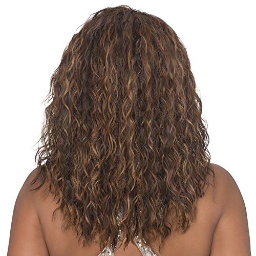 Vivica A. Fox ORLANDO-V Lace Front Wig, New Futura Synthetic Fiber in Color P433GO