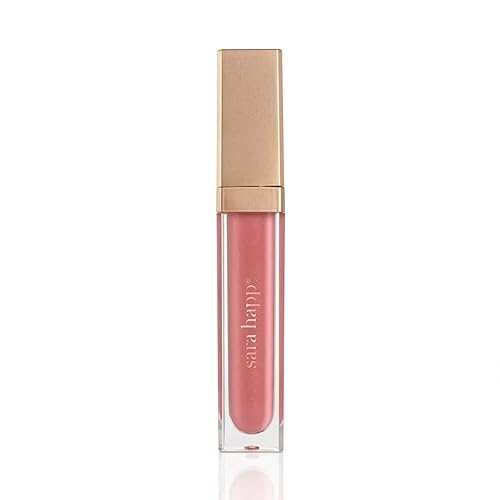 Sara Happ Pink Slip Luxe Gloss with Subtle Shimmer - High-Impact Shine & Long-Lasting Wear, Nourish, Hydrate, and Heal Your Lips, 0.21 fl. oz. Beauty & Personal Care Sara Happ